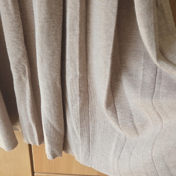 Lauren Manoogian Brown Cowl Neck A-Line Sweater Dress, Hygee, Scandi Style, EUC - Picture 9 of 9